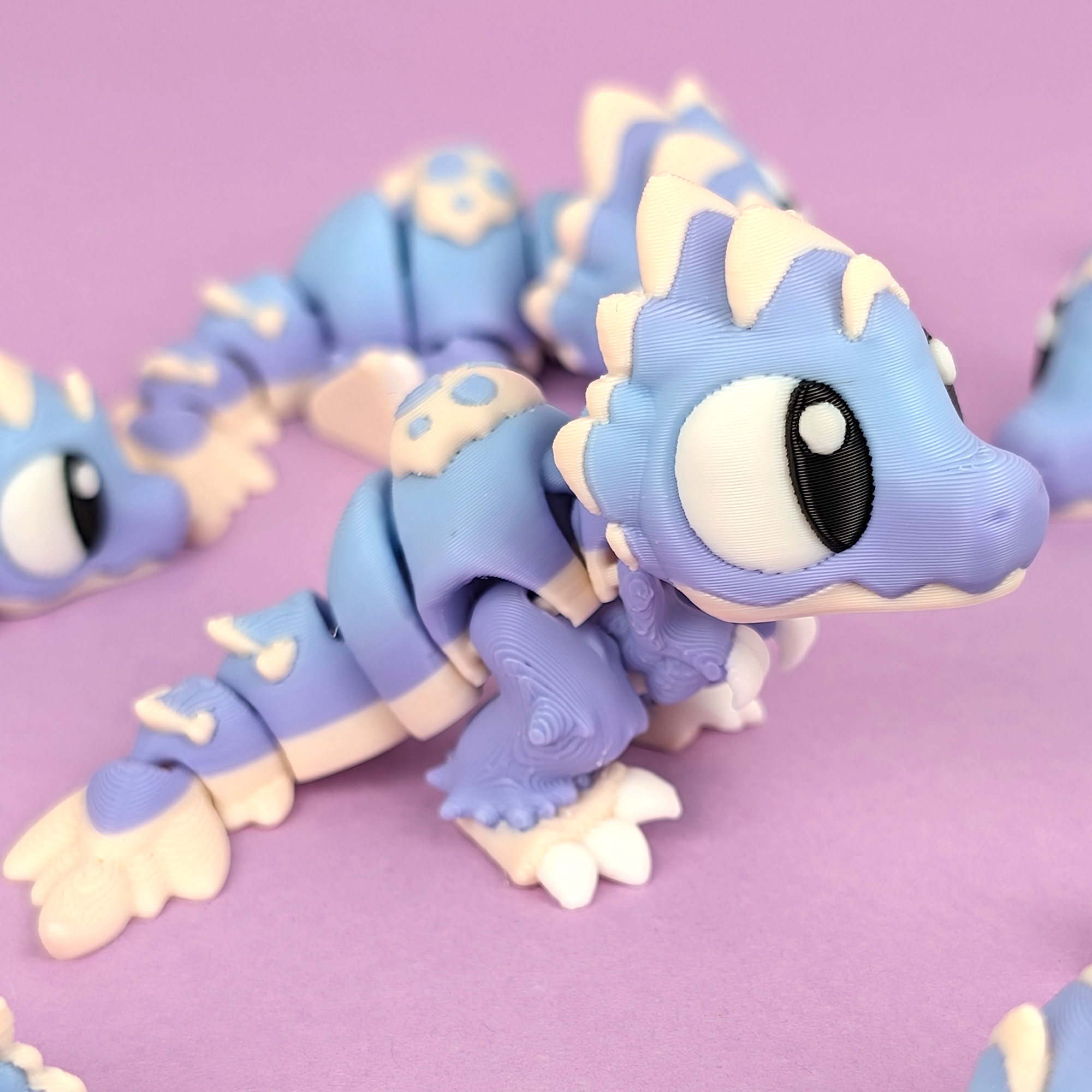 Flexi Velociraptor – Articulated 3D‑Printed Animal Friend