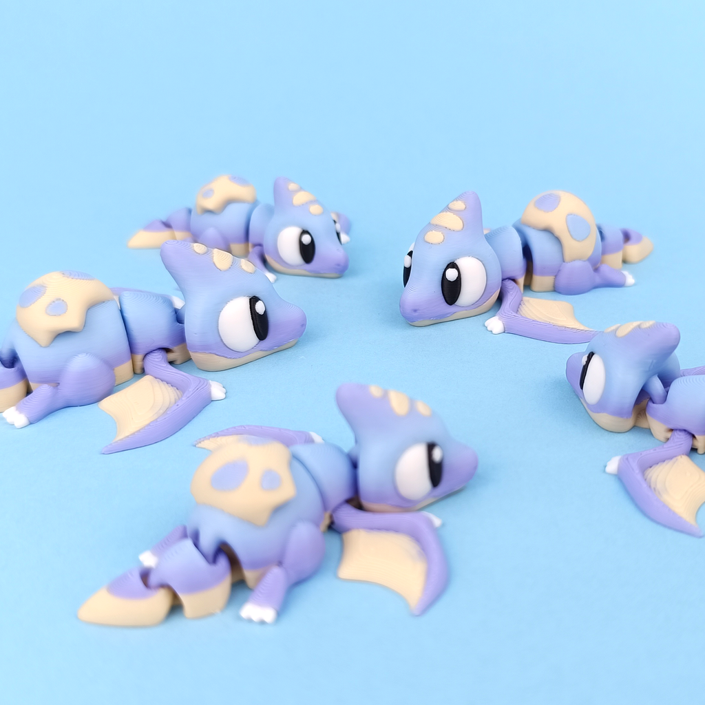 Flexi Pterodactyl - Articulated 3D‑Printed Animal Friend