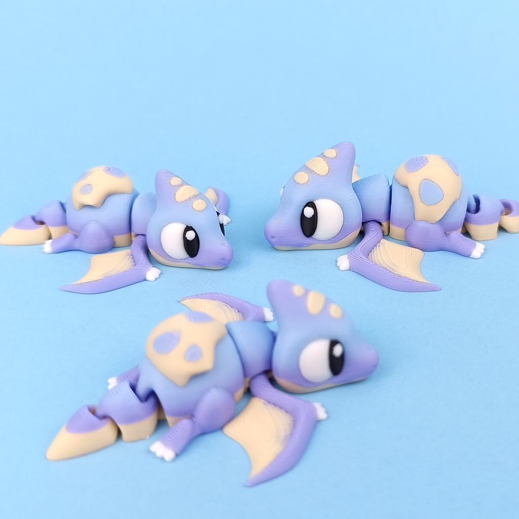 Flexi Pterodactyl - Articulated 3D‑Printed Animal Friend