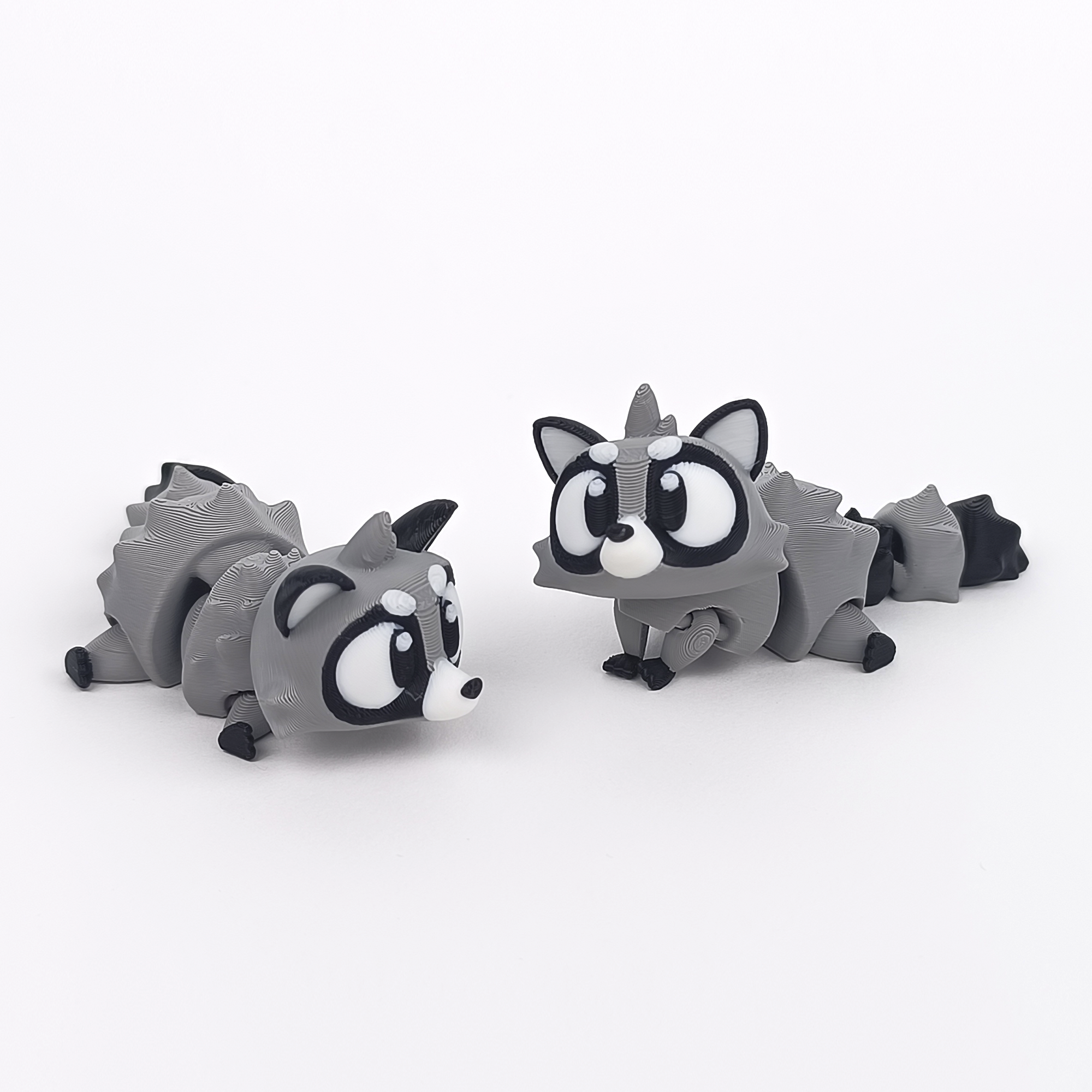 Flexi Racoon – Articulated 3D‑Printed Animal Friend