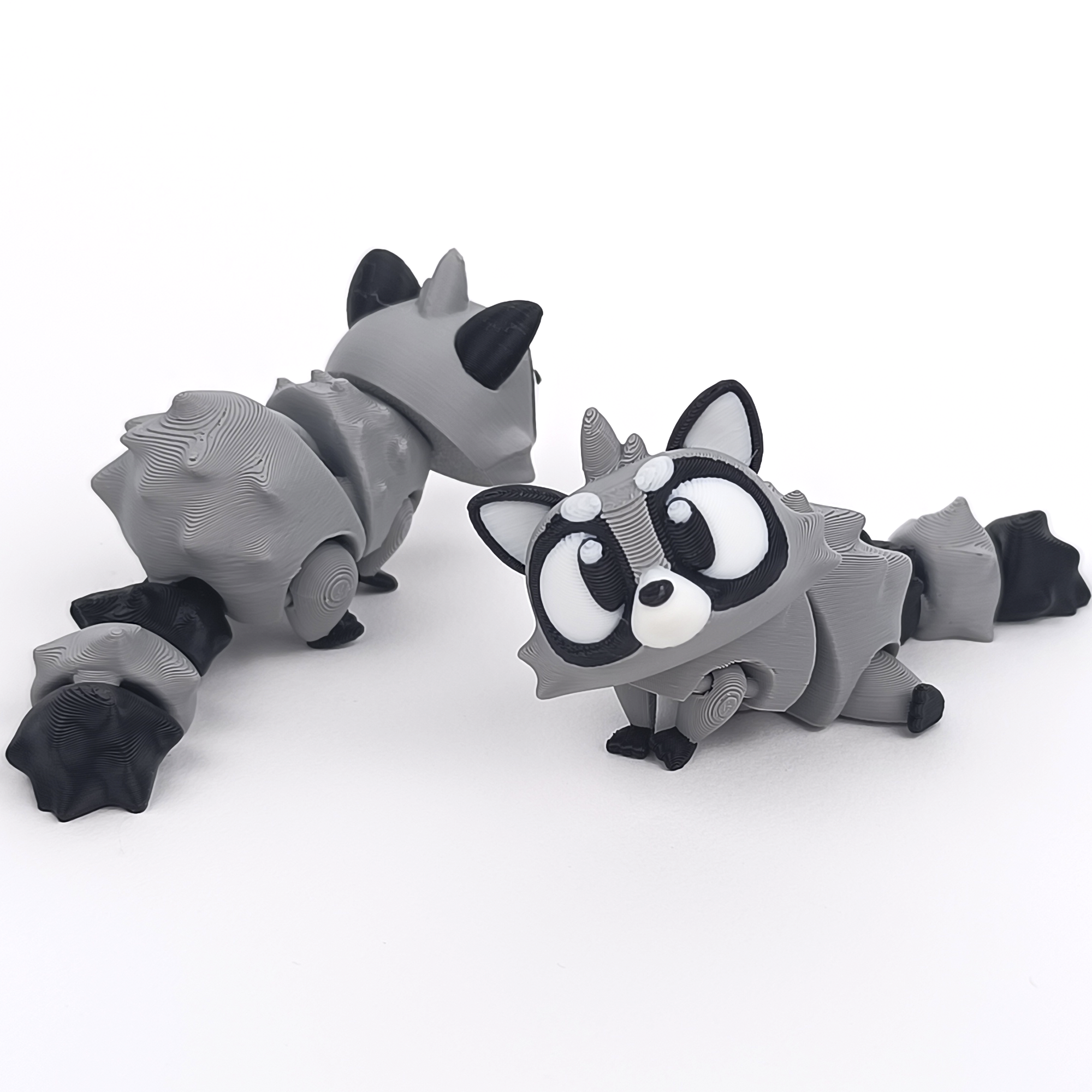 Flexi Racoon – Articulated 3D‑Printed Animal Friend