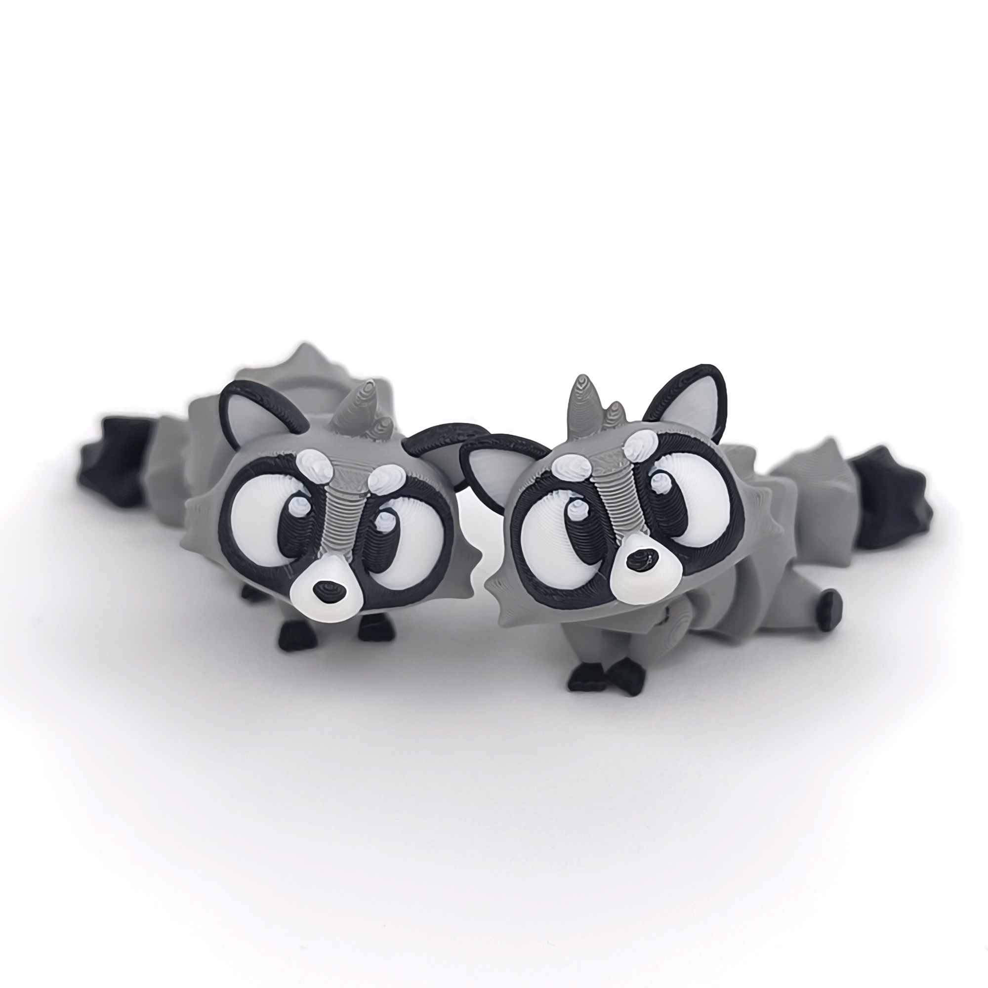 Flexi Racoon – Articulated 3D‑Printed Animal Friend