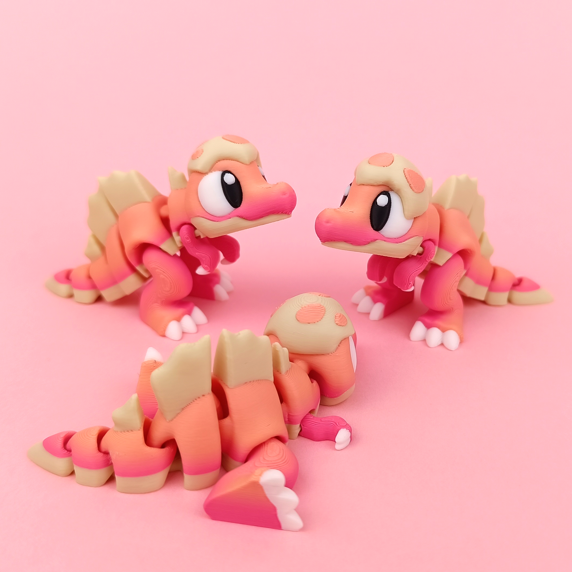 Flexi Spinosaurus - Articulated 3D‑Printed Animal Friend