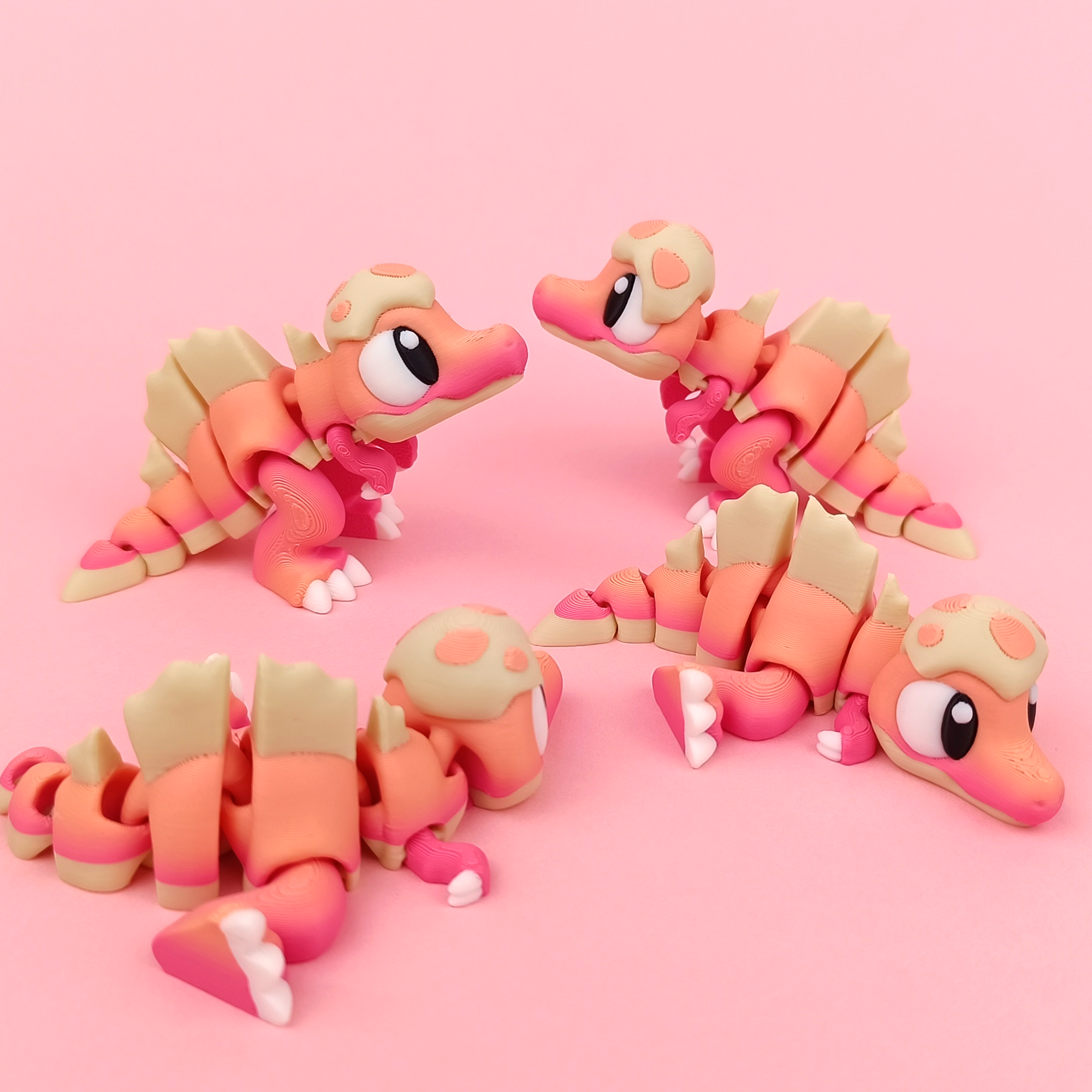 Flexi Spinosaurus - Articulated 3D‑Printed Animal Friend