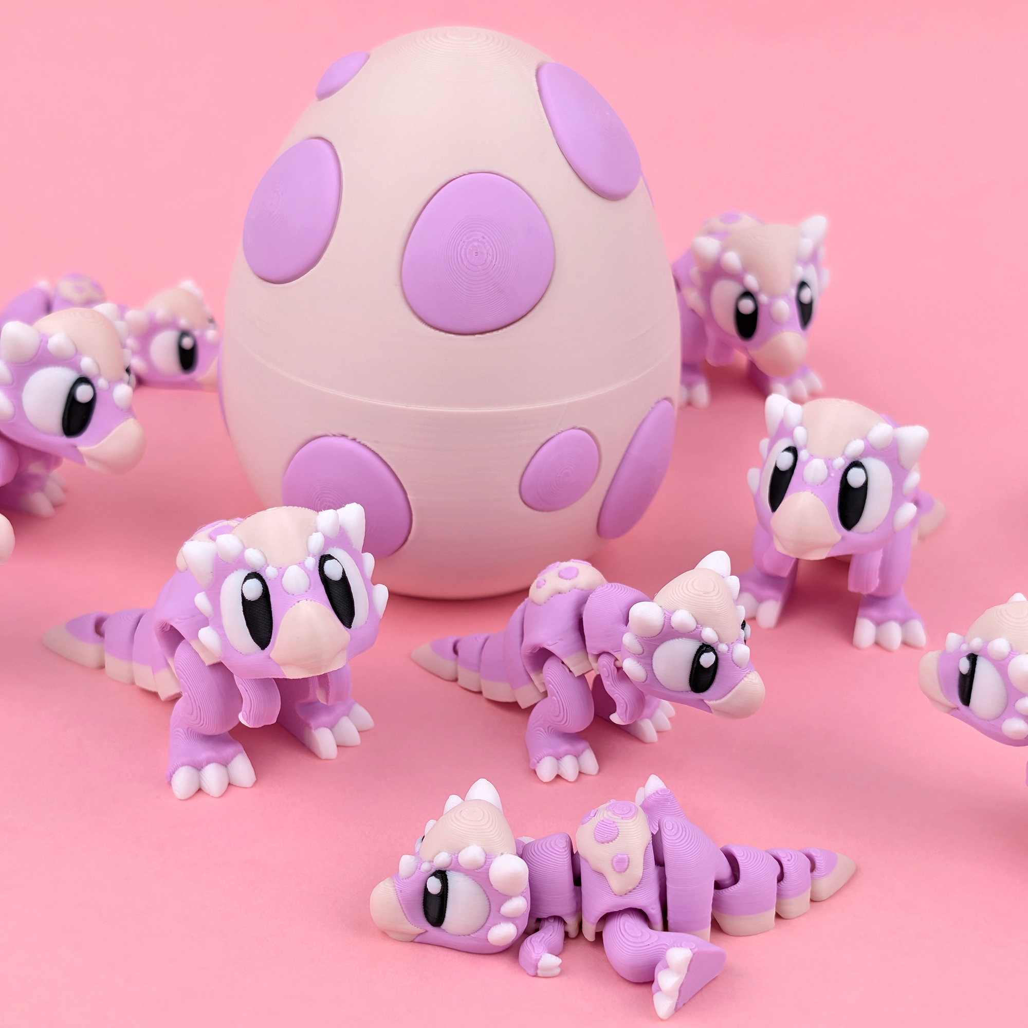 Dino Egg – 3D‑Printed Home For Your Dino Friend