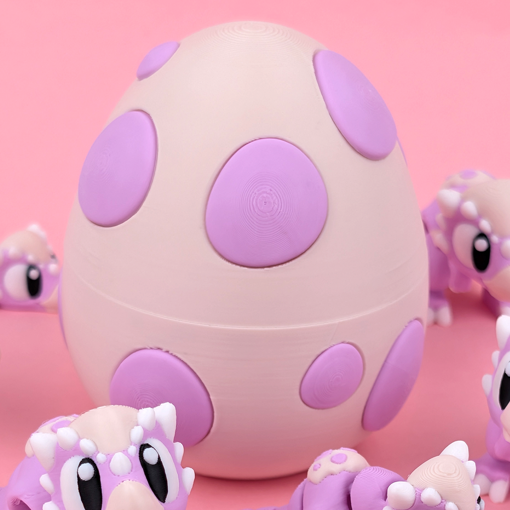 Dino Egg – 3D‑Printed Home For Your Dino Friend