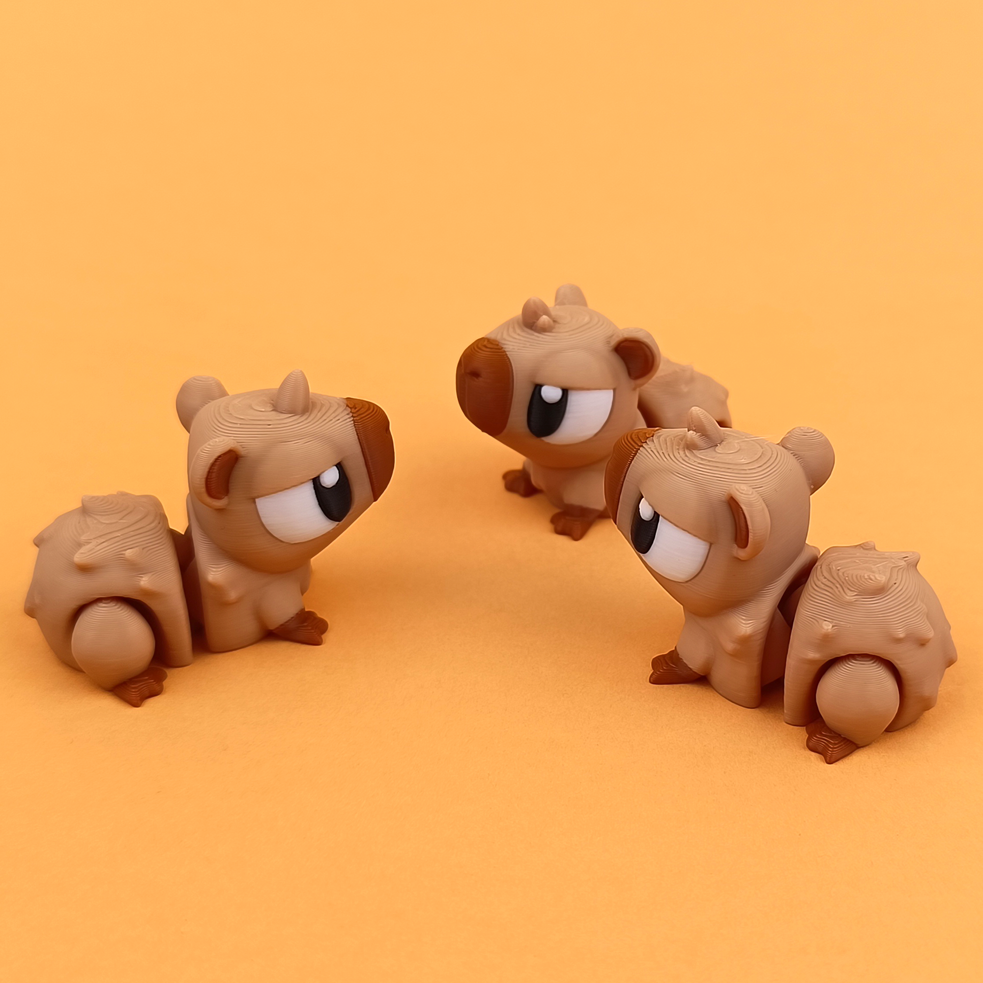 Flexi Capybara – Articulated 3D‑Printed Animal Friend