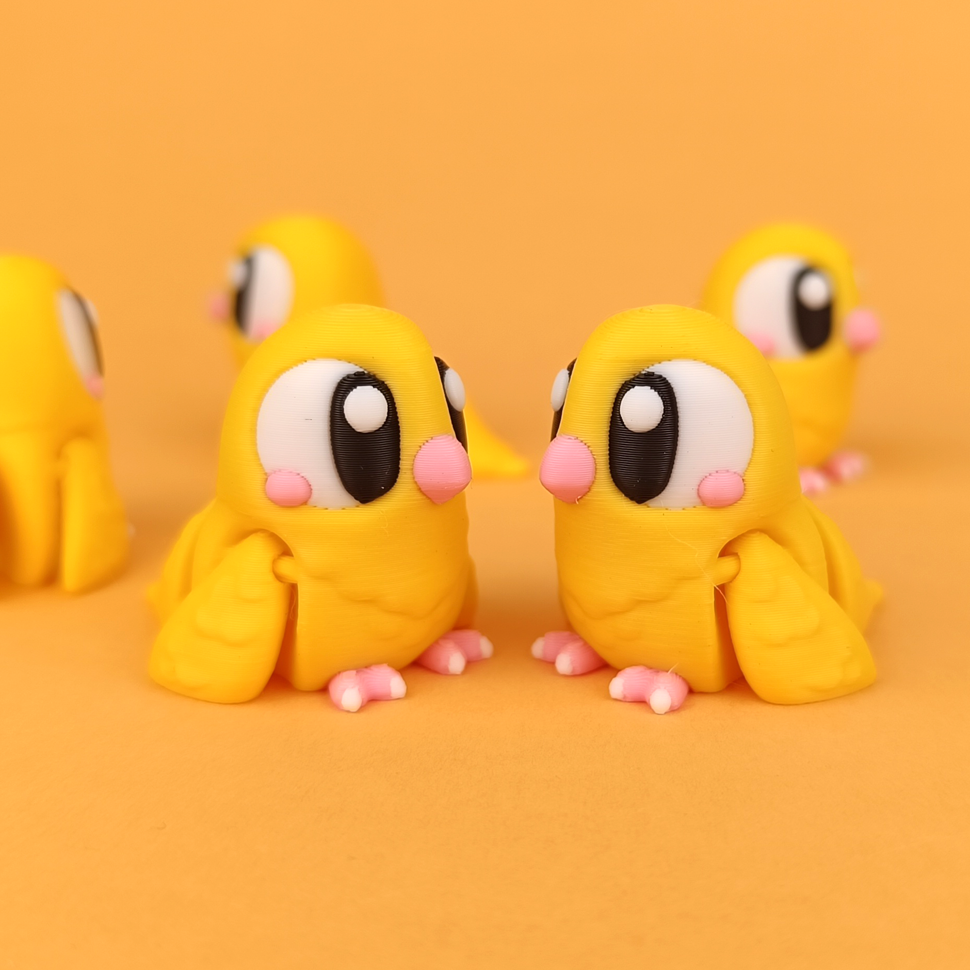 Flexi Budgie and Cockateil – Articulated 3D‑Printed Animal Friend