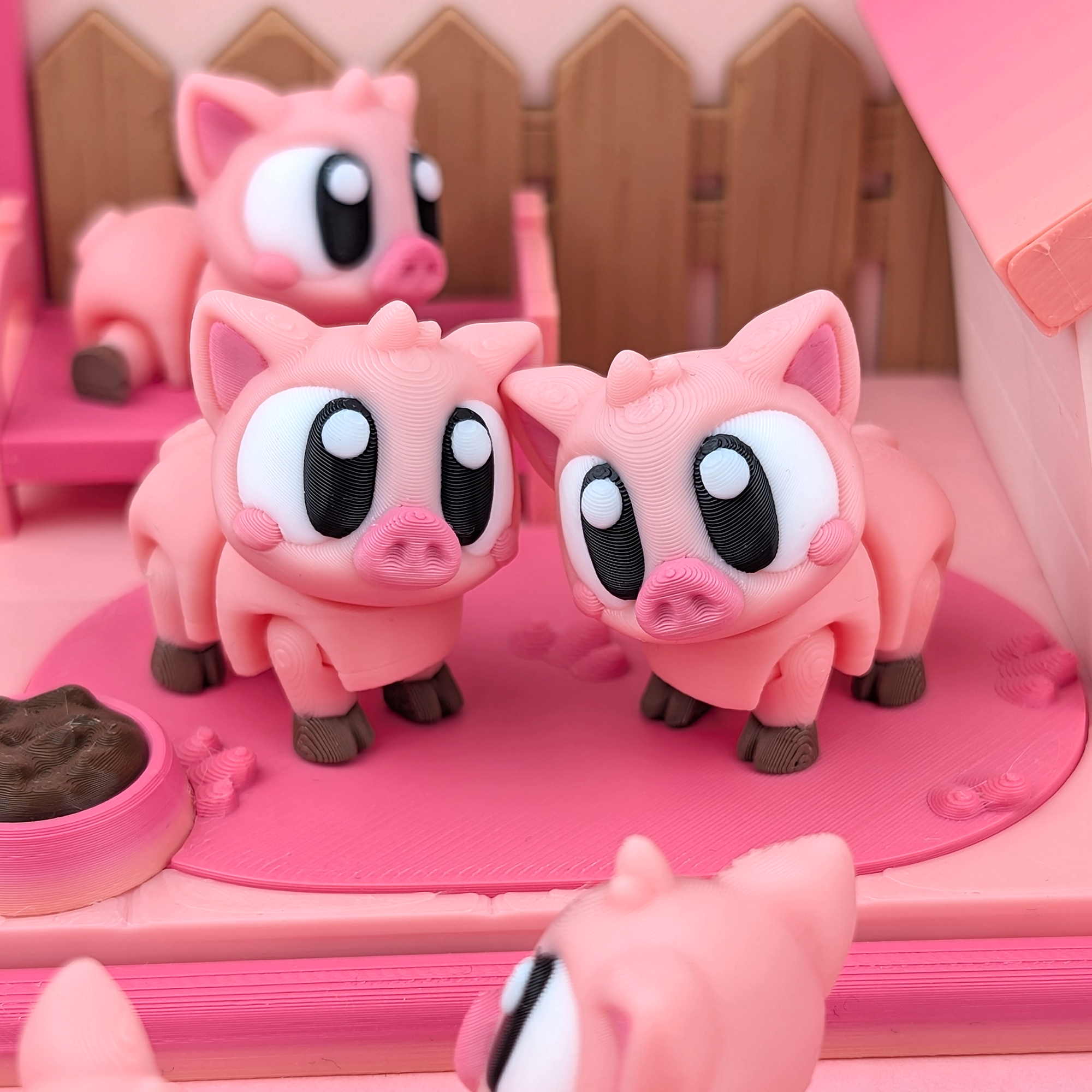 Flexi Pigs – Articulated 3D‑Printed Farm Friend