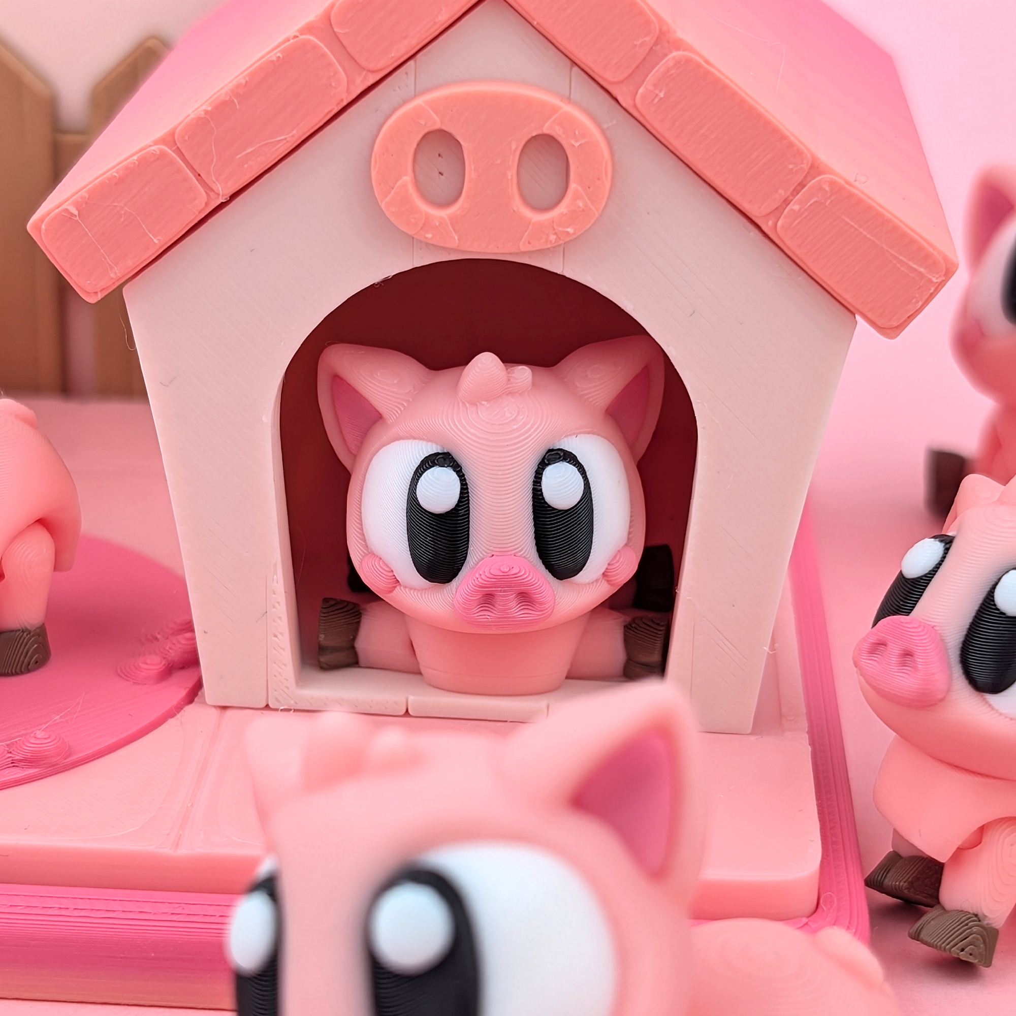 Flexi Pigs – Articulated 3D‑Printed Farm Friend