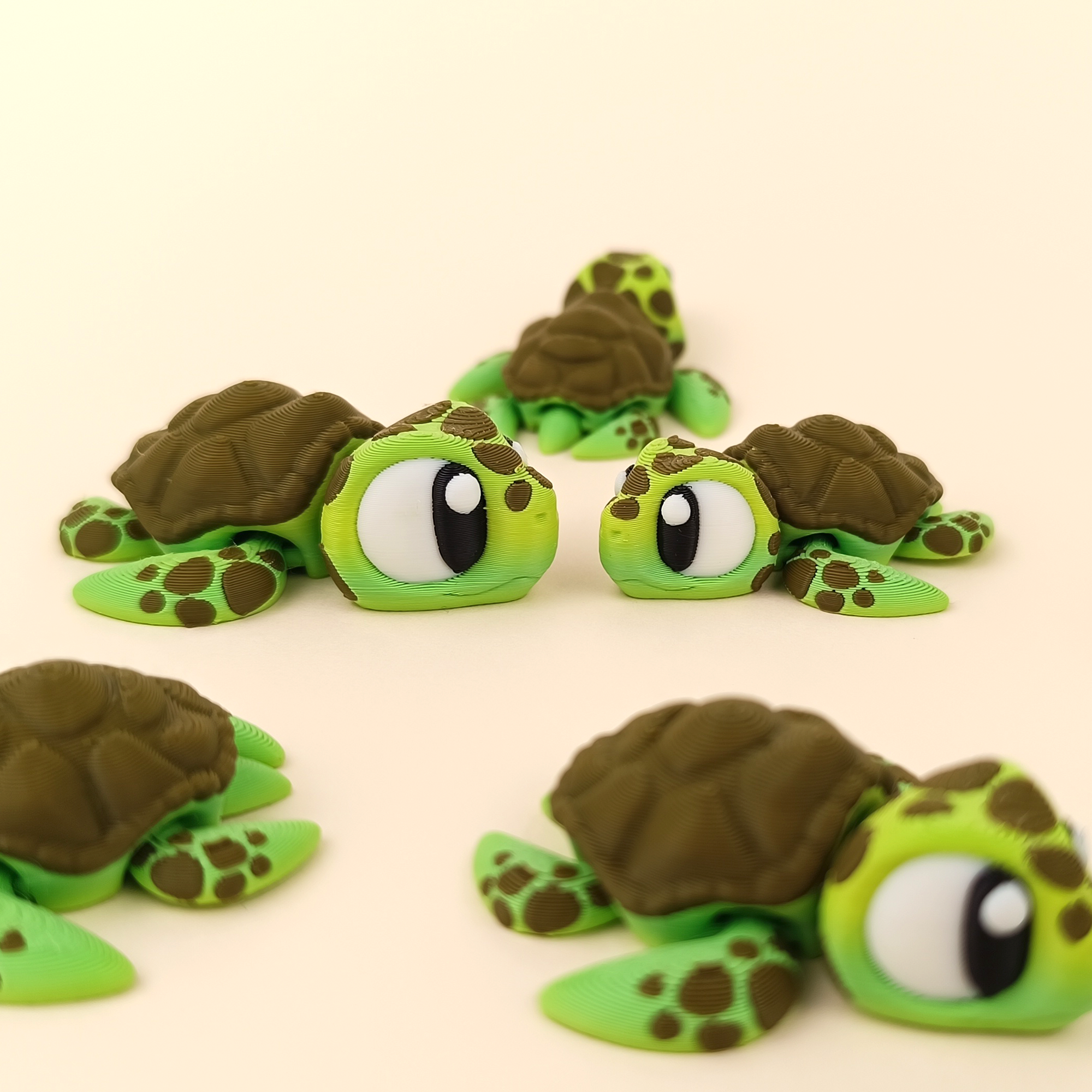 Flexi Turtle – Articulated 3D‑Printed Animal Friend