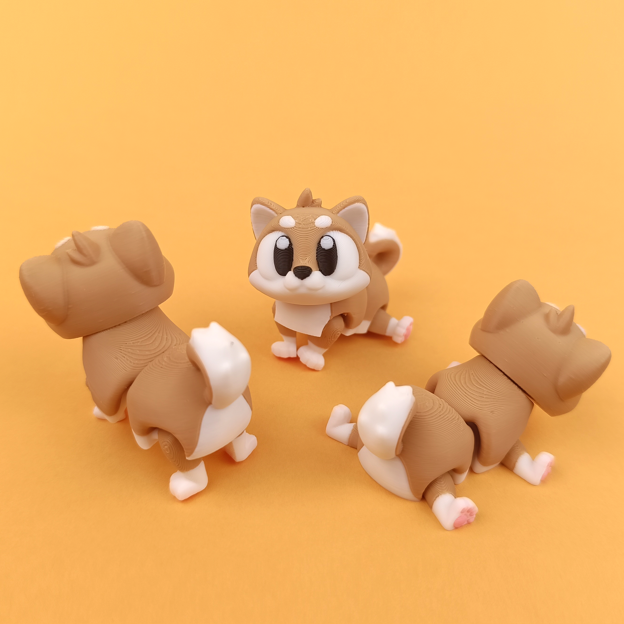 Flexi Shiba Inu – Articulated 3D‑Printed Animal Friend