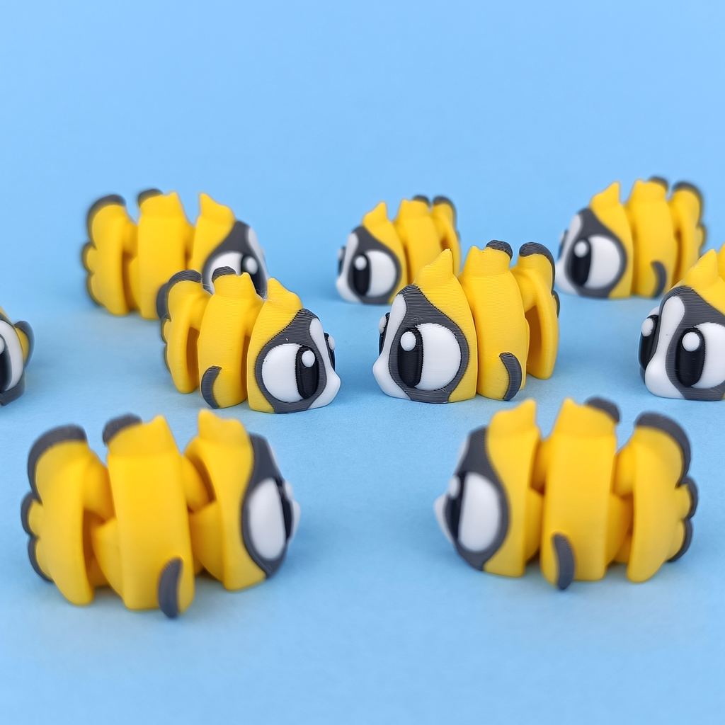 Flexi Butterfly Fish – Articulated 3D‑Printed Animal Friend