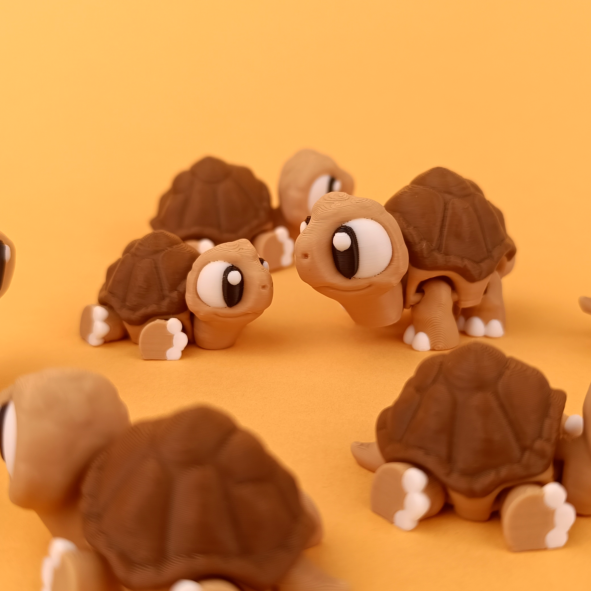 Flexi Tortoise – Articulated 3D‑Printed Animal Friend