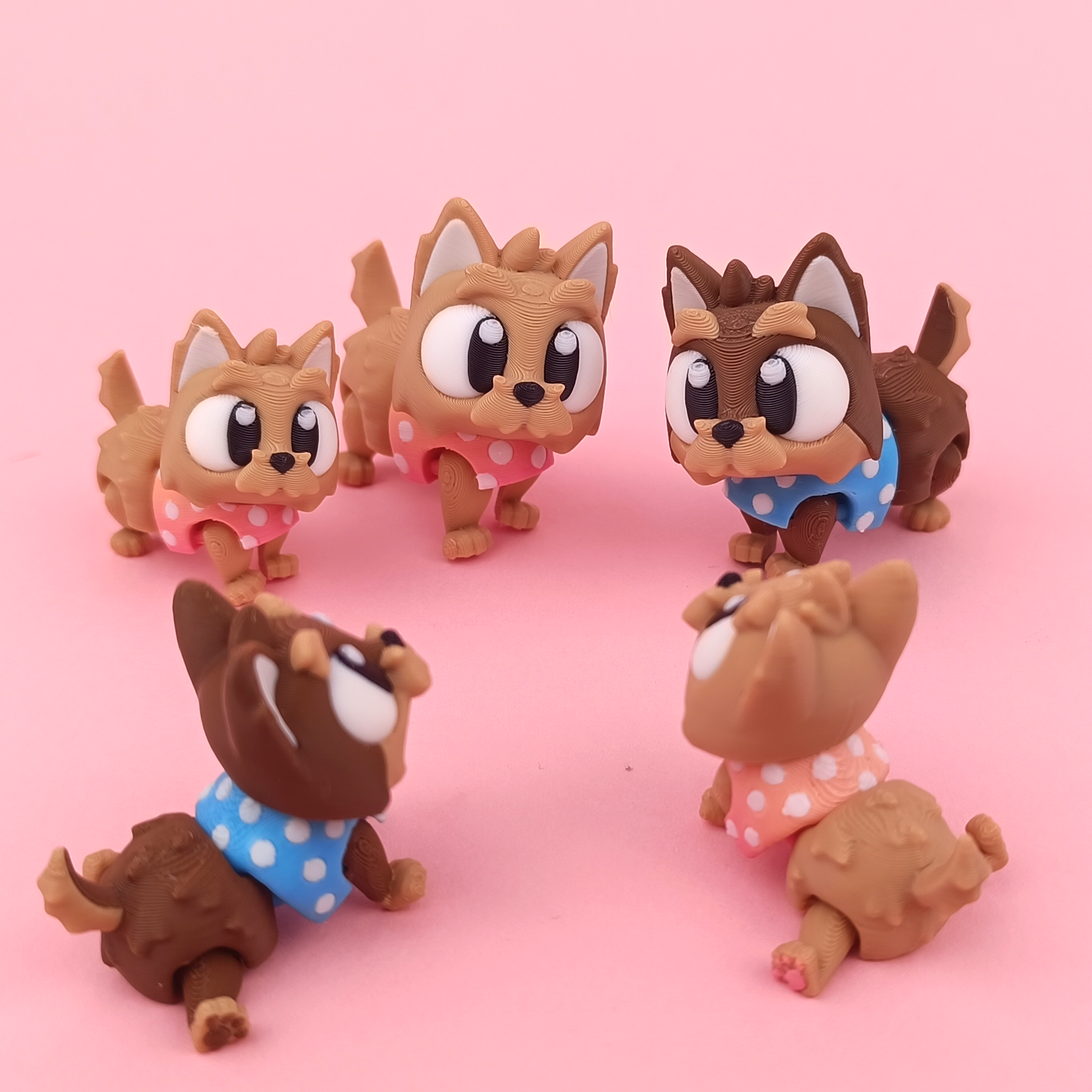 Flexi Yorkshire Terrier – Articulated 3D‑Printed Animal Friend