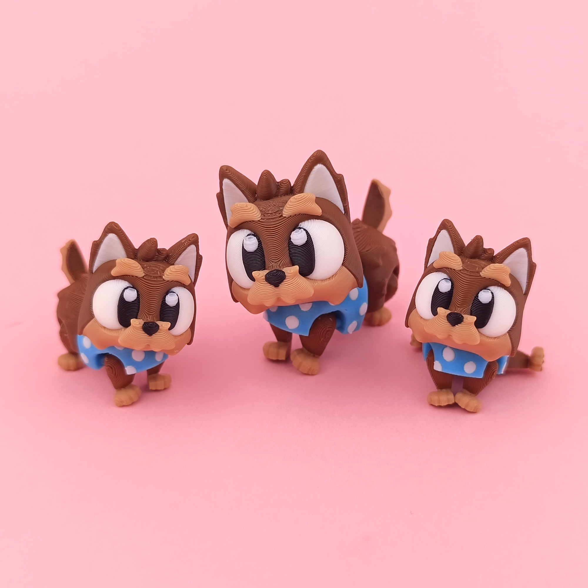 Flexi Yorkshire Terrier – Articulated 3D‑Printed Animal Friend