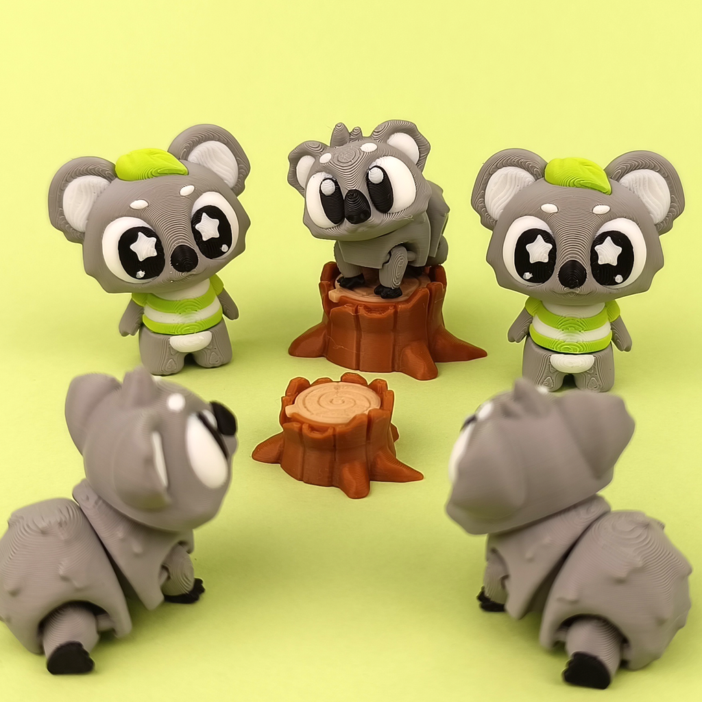 Flexi Koala – Articulated 3D‑Printed Animal Friend