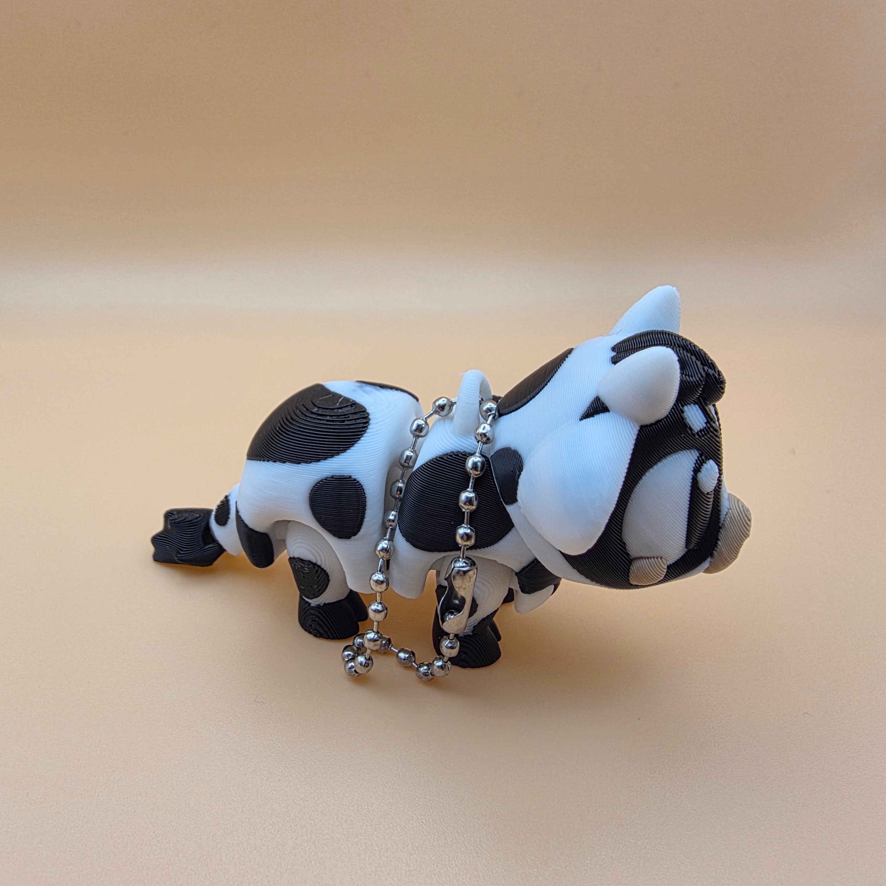Flexi Cow – Articulated 3D‑Printed Farm Friend