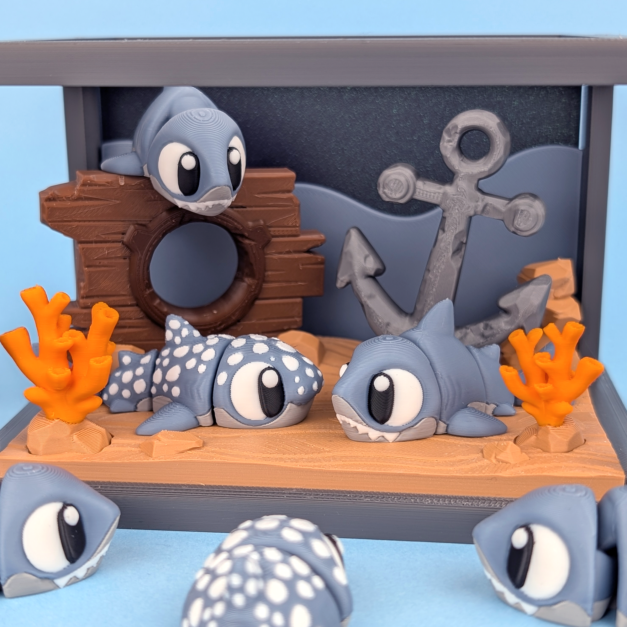 Ship Wreck Display Set – A Home for Your Desk Companions