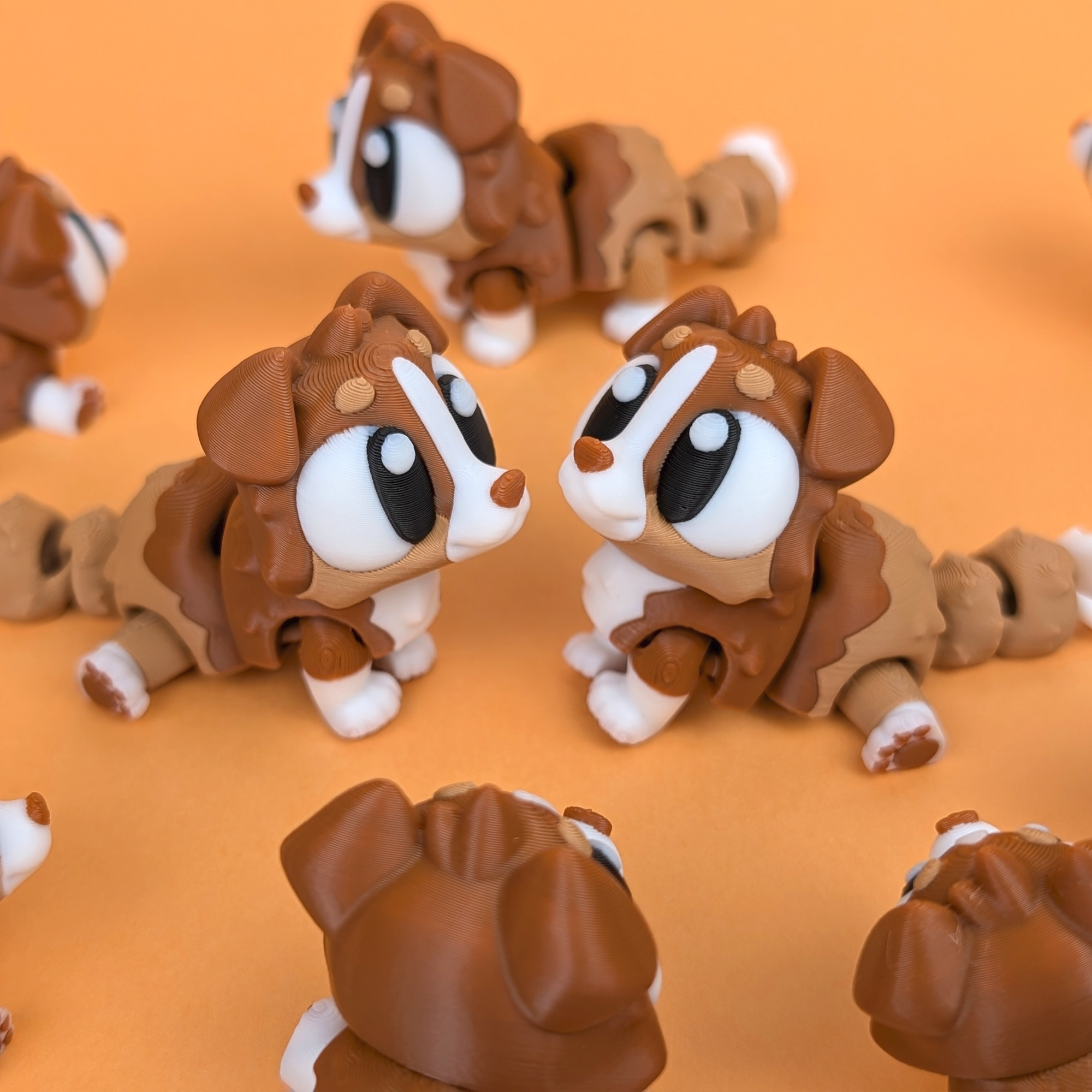 Flexi Australian Shepherd – Articulated 3D‑Printed Animal Friend