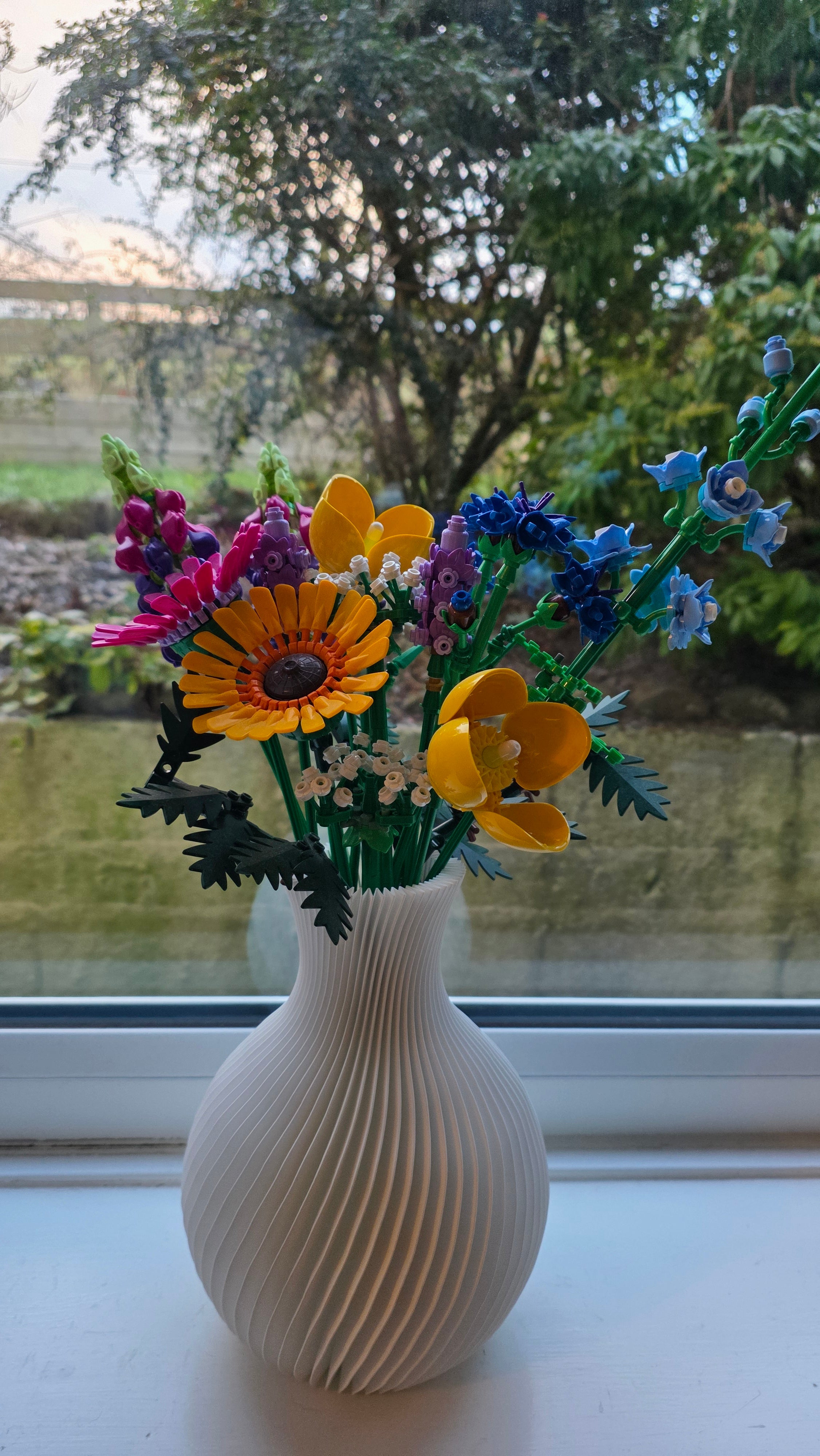 3D Printed Swirl Vase