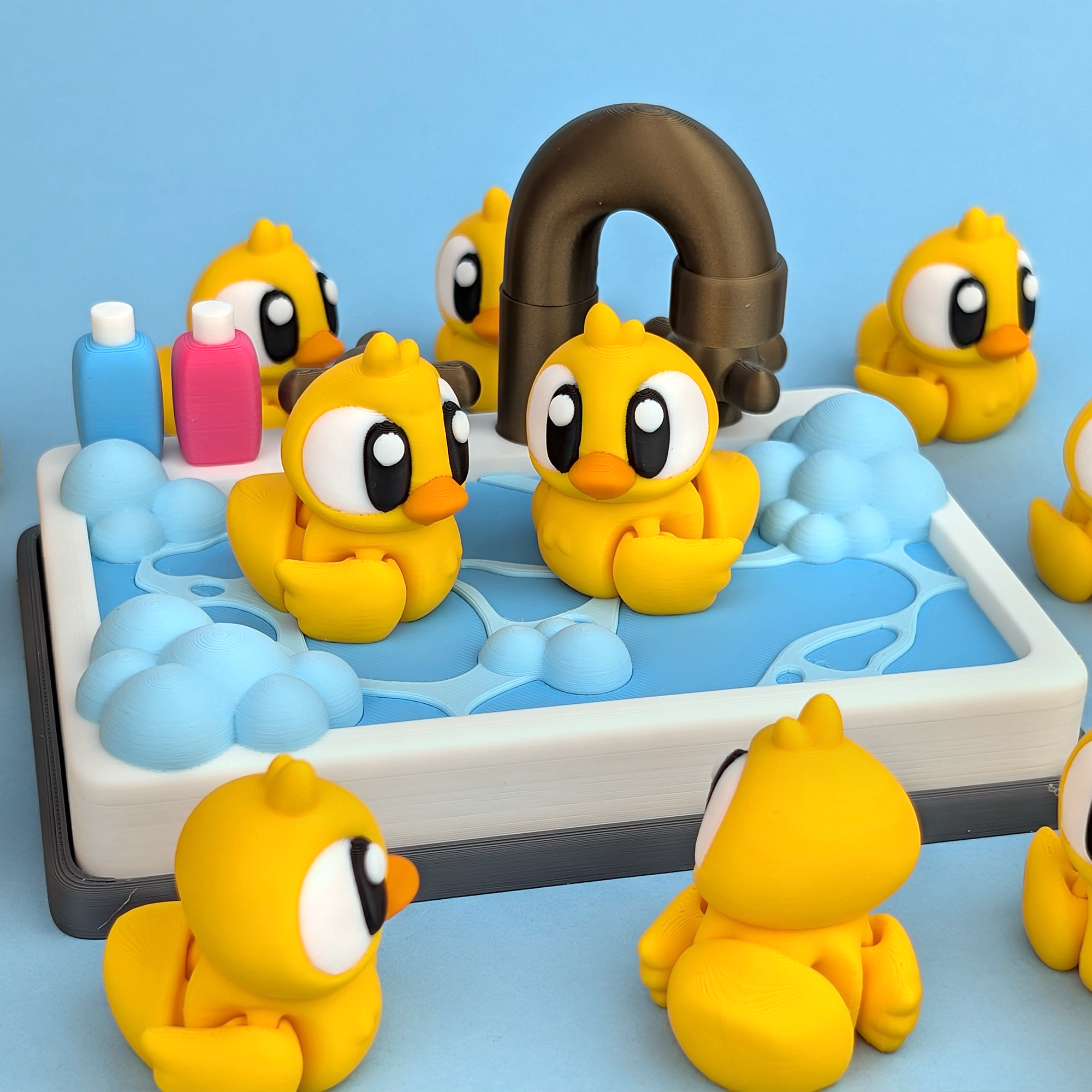 Rubber Duck – Articulated 3D‑Printed Bathtub Friend