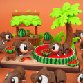 Watermelon Bar Display Set – A Home for Your Desk Companions