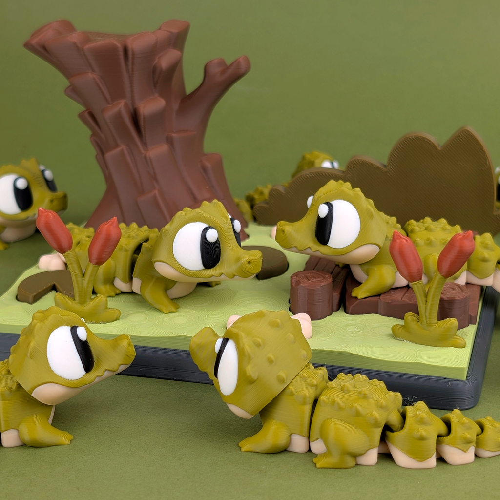 Swamp Display Set – A Home for Your Desk Companions