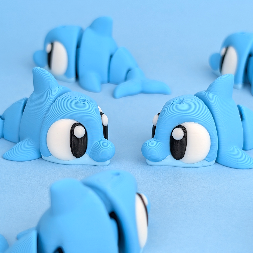 Flexi Dolphin – Articulated 3D‑Printed Animal Friend