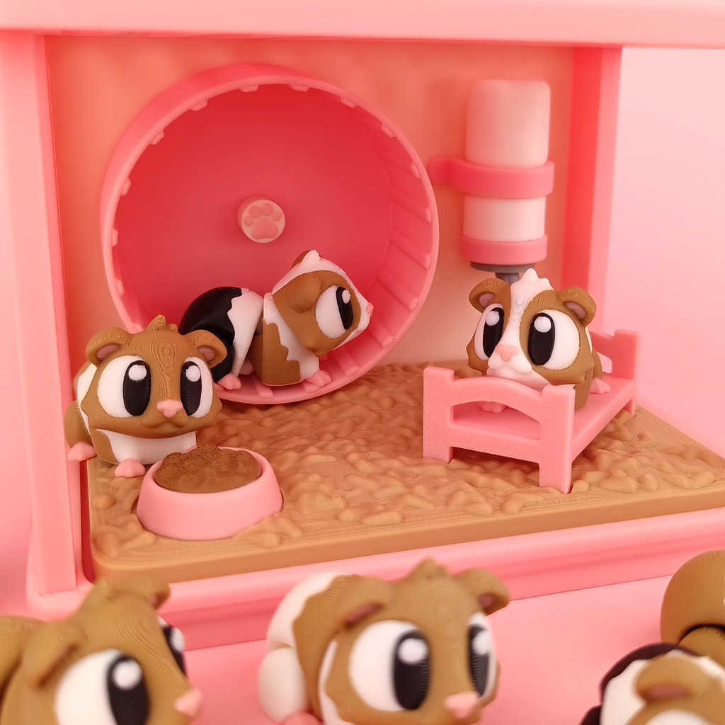 Small Creature Display Set – A Home for Your Desk Companions