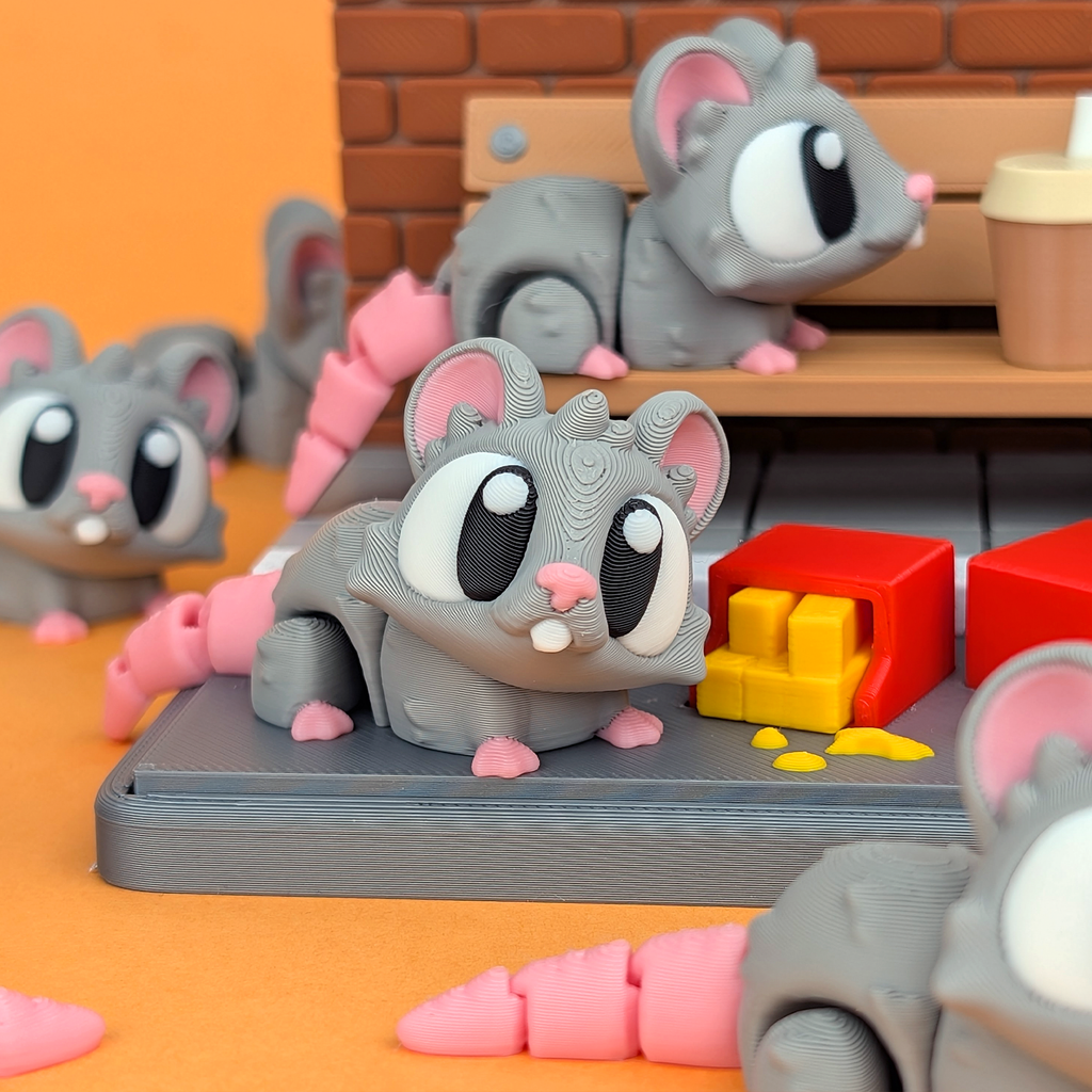 City Critter Display Set – A Home for Your Desk Companions