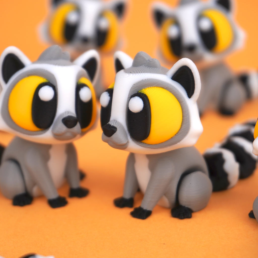 Flexi Lemur – Articulated 3D‑Printed Animal Friend