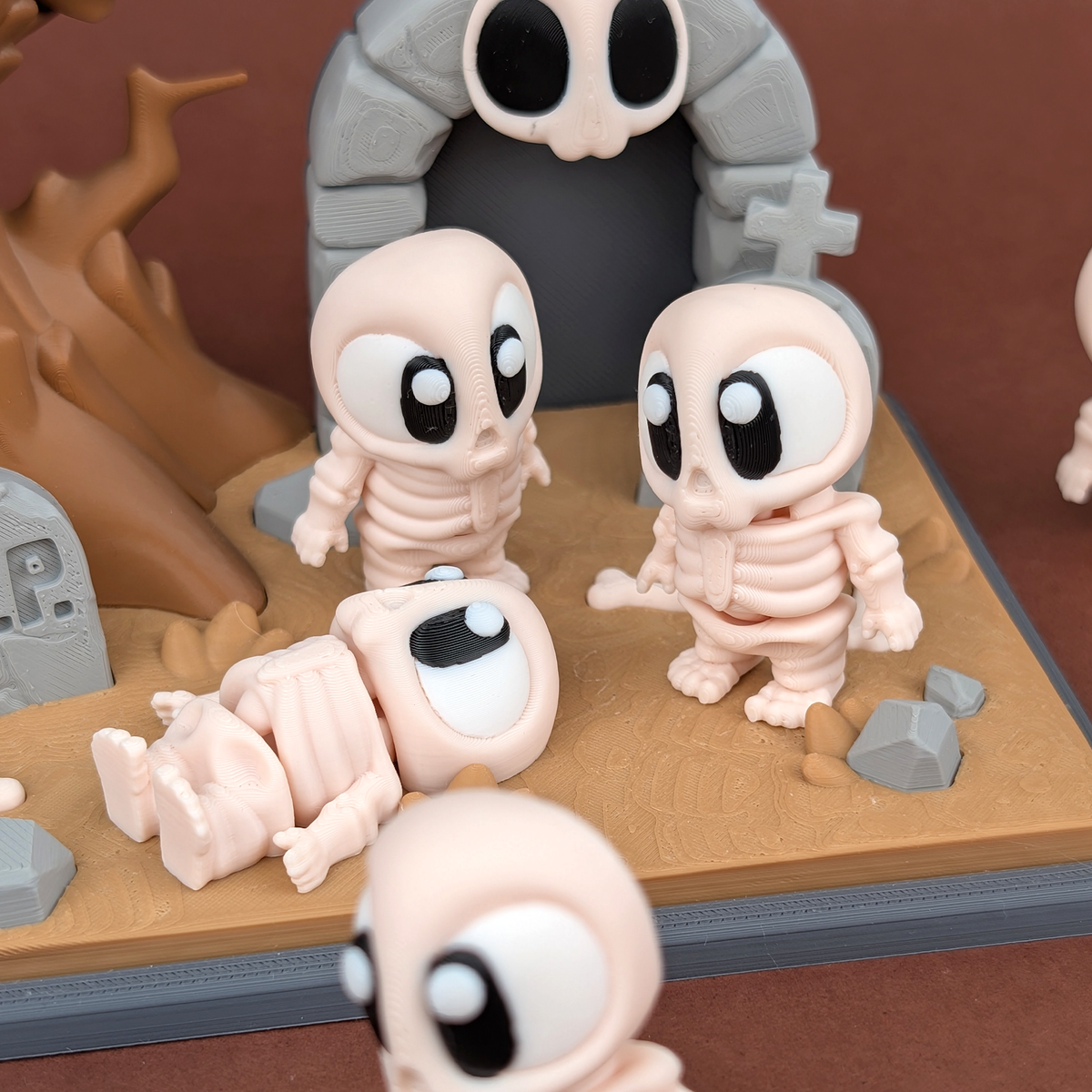 Flexi Skeleton – Articulated 3D‑Printed Spooky Friend