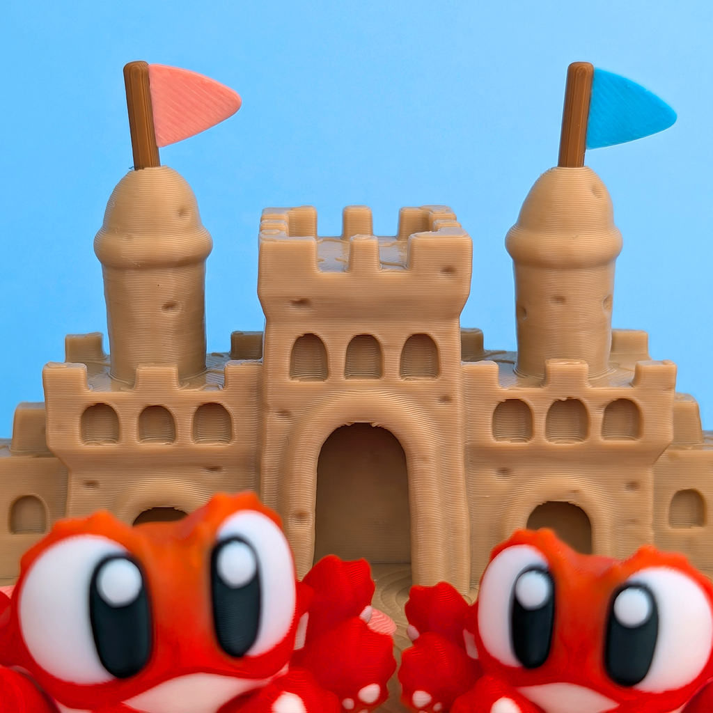 Sand Fortress Display Set – A Home for Your Desk Companions