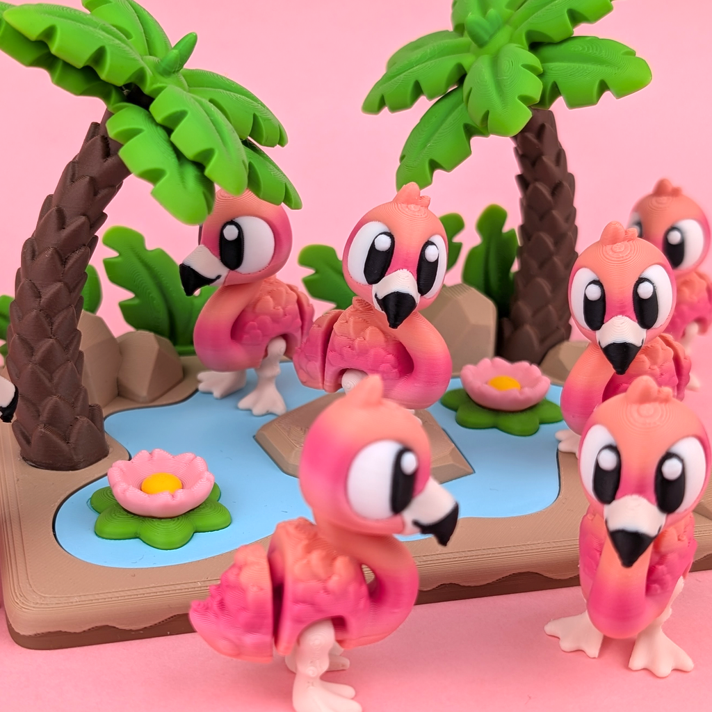 Lagoon Display Set – A Home for Your Desk Companions
