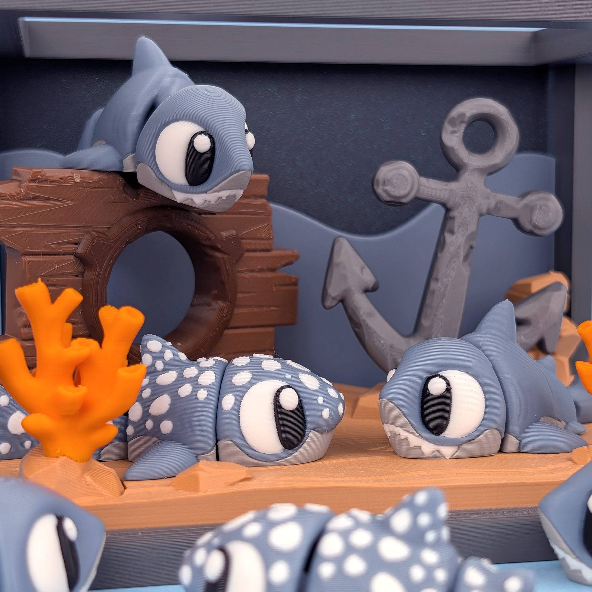 Ship Wreck Display Set – A Home for Your Desk Companions