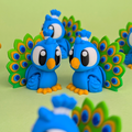 Flexi Peacock – Articulated 3D‑Printed Animal Friend