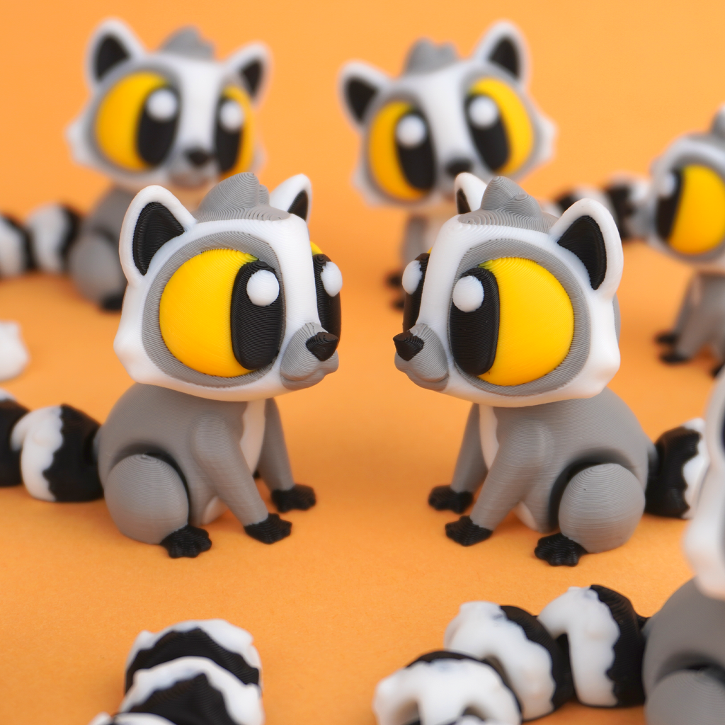 Flexi Lemur – Articulated 3D‑Printed Animal Friend