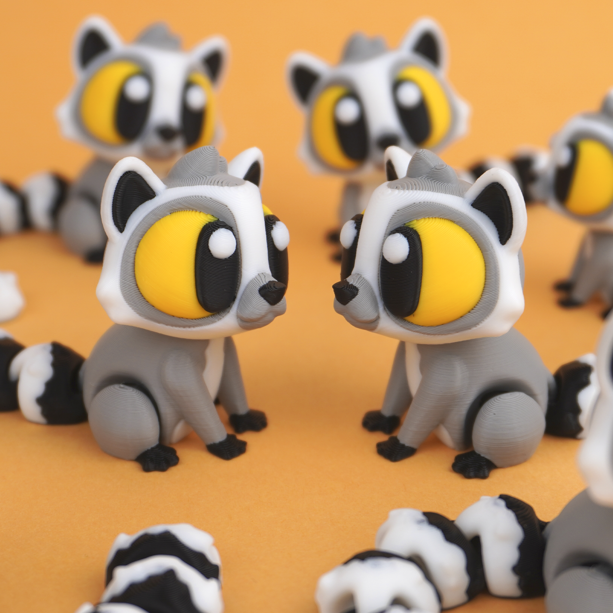 Flexi Lemur – Articulated 3D‑Printed Animal Friend