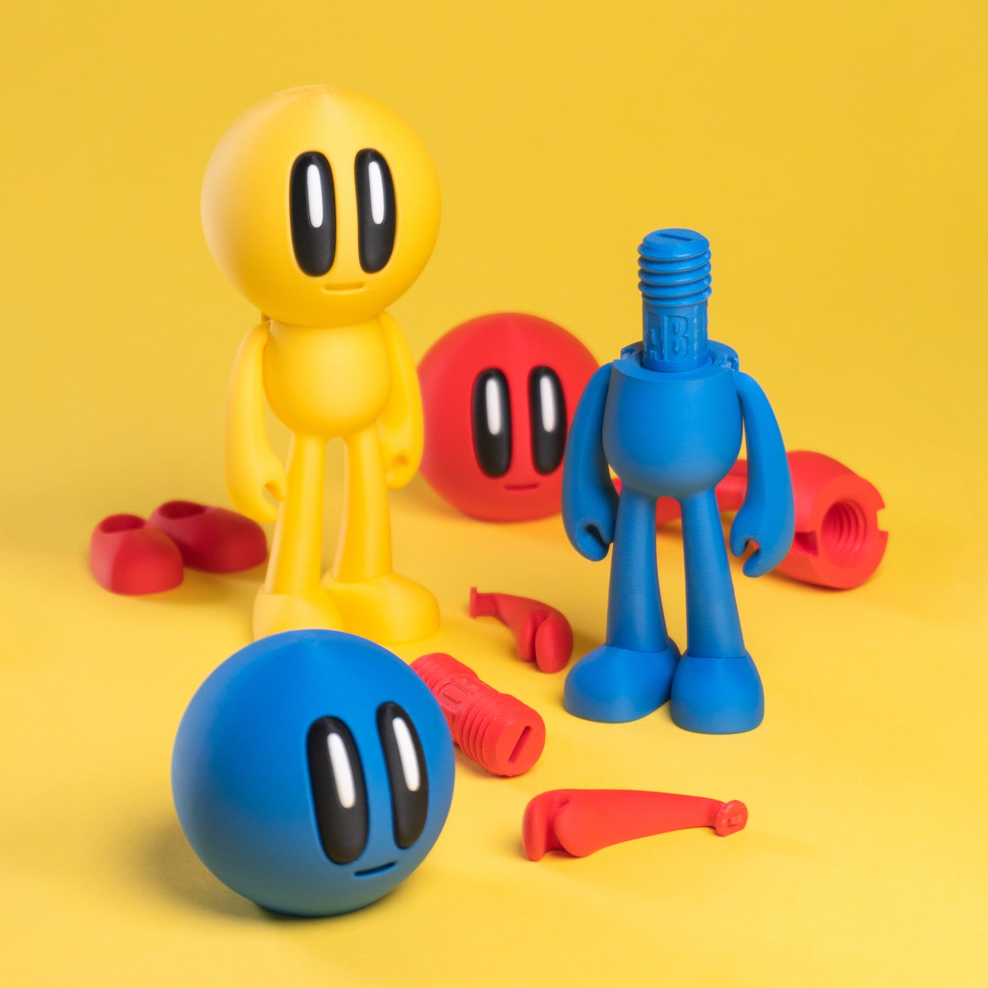 Blob Heads – Collectible 3D Printed Characters