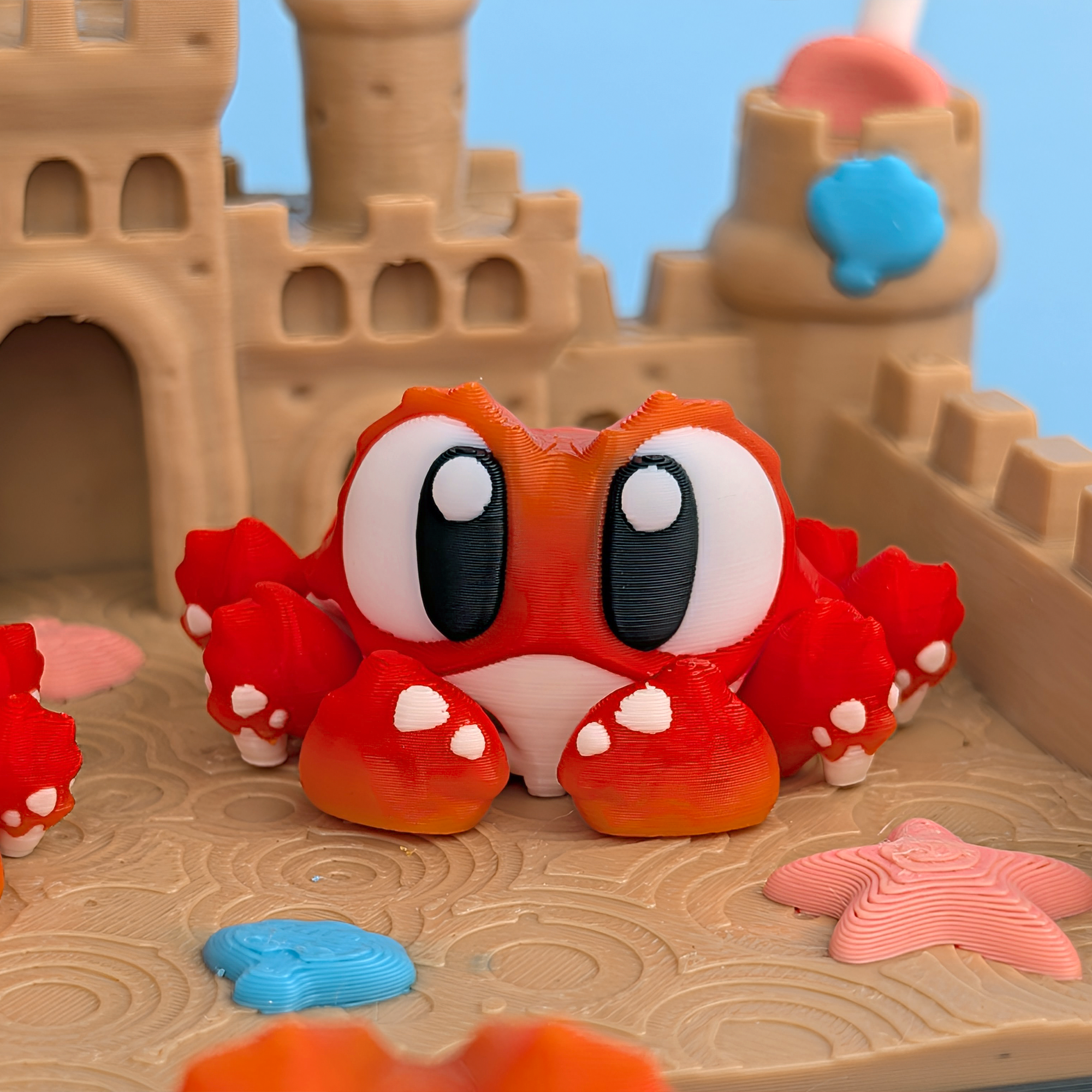 Sand Fortress Display Set – A Home for Your Desk Companions