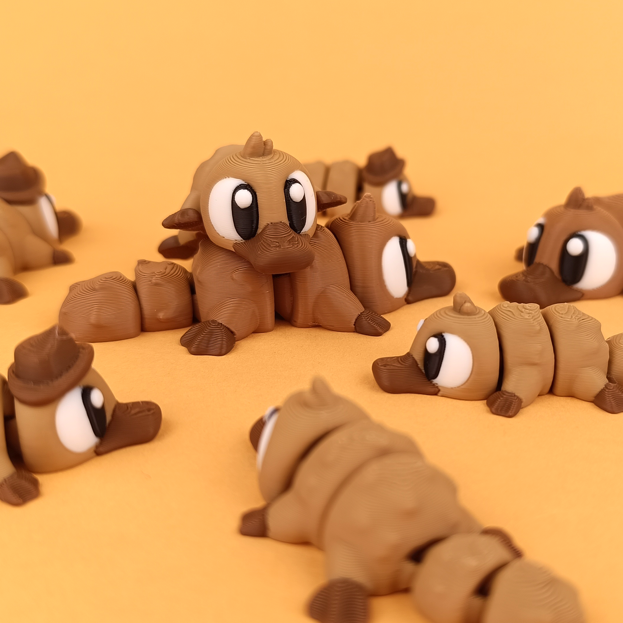 Flexi Platypus – Articulated 3D‑Printed Animal Friend