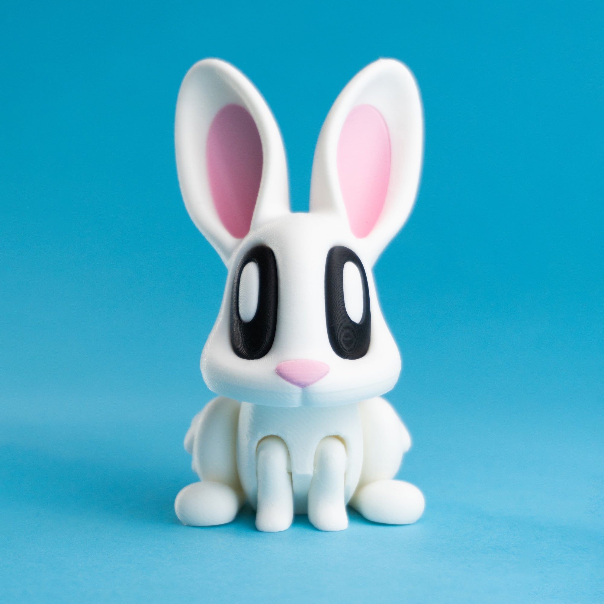 Blob Bunny – Collectible 3D Printed Animals