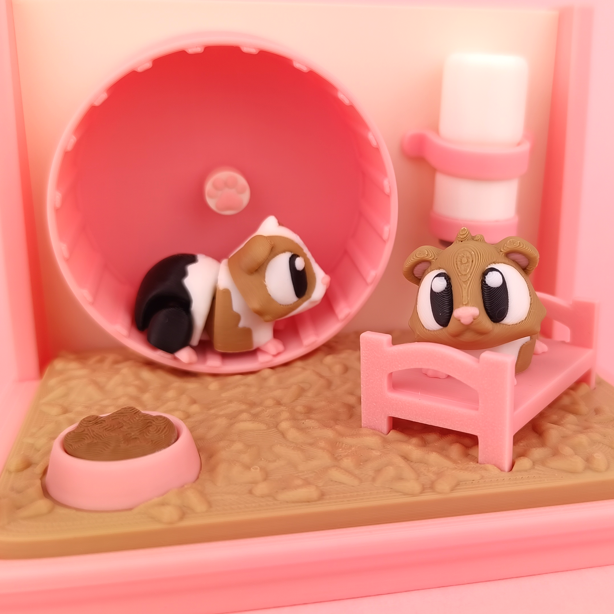 Small Creature Display Set – A Home for Your Desk Companions