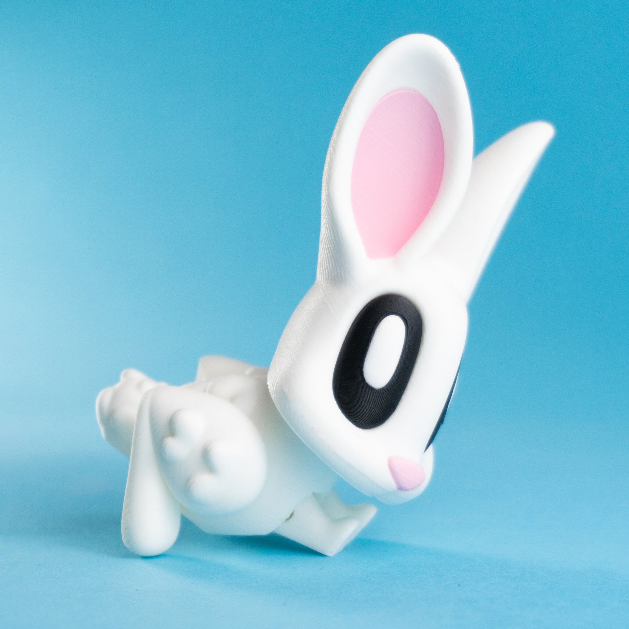 Blob Bunny – Collectible 3D Printed Animals