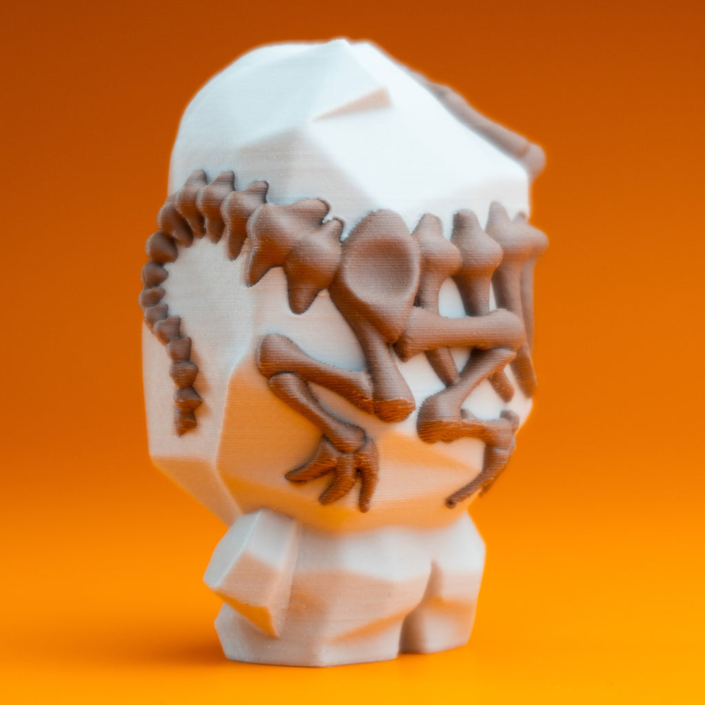 Blob Lab Fossil the Rock – Collectible 3D Printed Desk Buddy