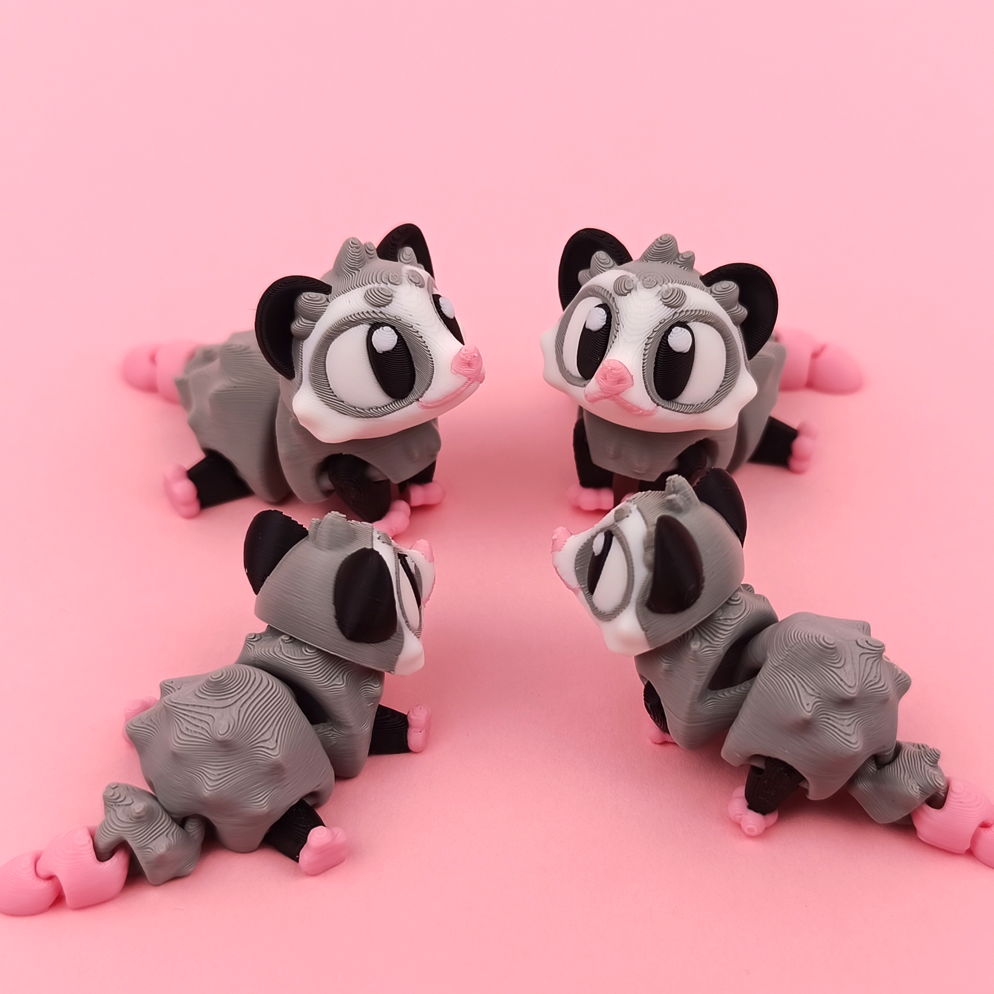 Flexi Opossum – Articulated 3D‑Printed Animal Friend