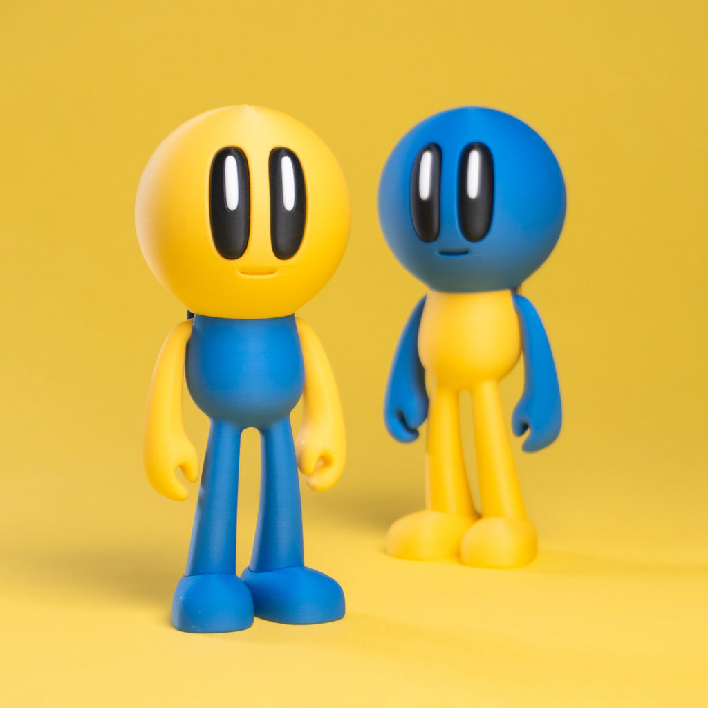 Blob Heads – Collectible 3D Printed Characters
