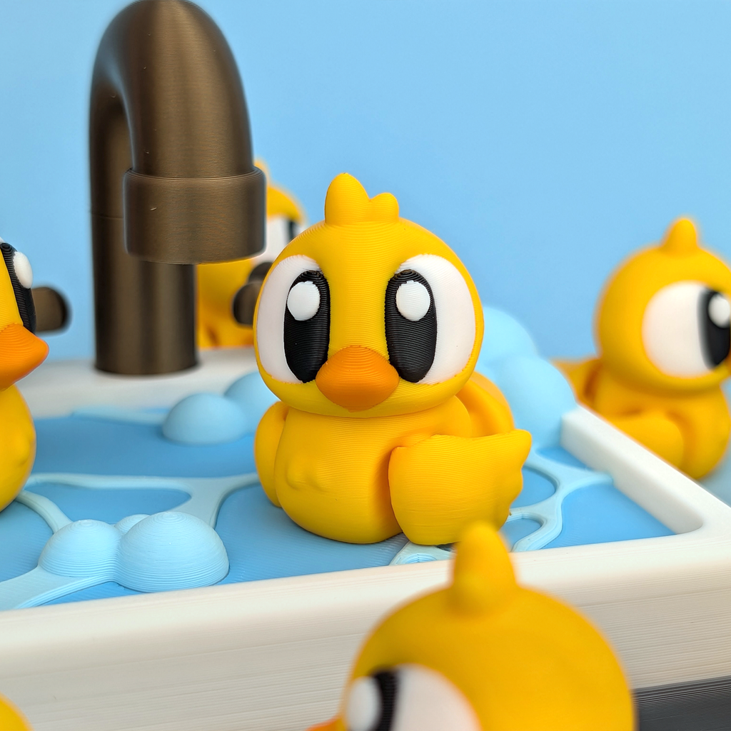 Rubber Duck – Articulated 3D‑Printed Bathtub Friend