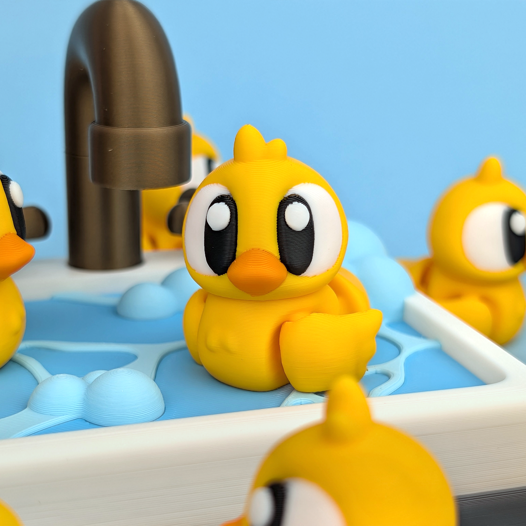 Rubber Duck – Articulated 3D‑Printed Bathtub Friend